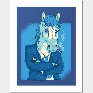 Horsey business Posters and Art